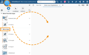 3DEXPERIENCE Dashboard - Schritt 3