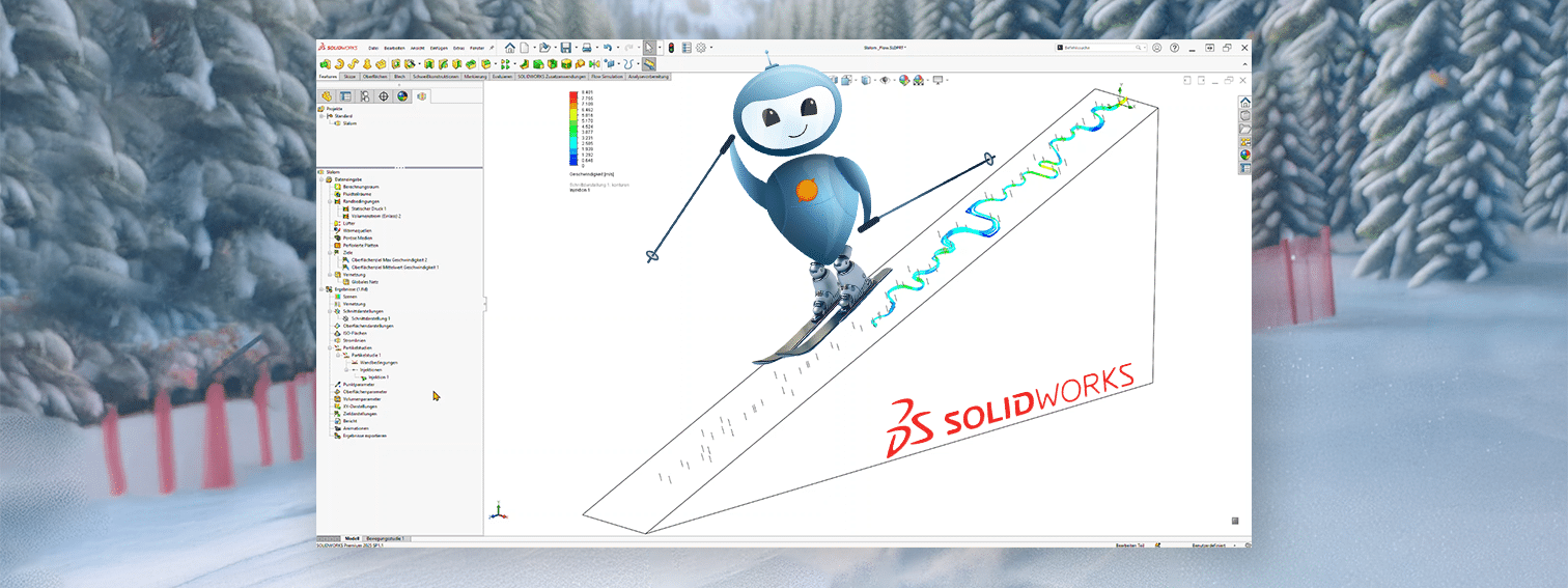 SOLIDWORKS Slalom Simulation